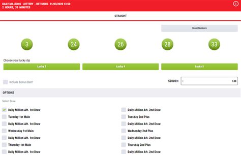 ladbrokes irish lottery results 3 draws